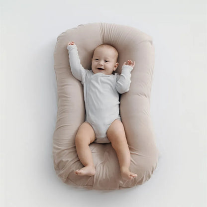 Portable Baby Nest Bed for Newborns, Cotton Infant Crib, Travel Cradle Cushion, and Infant Sleeping Cot