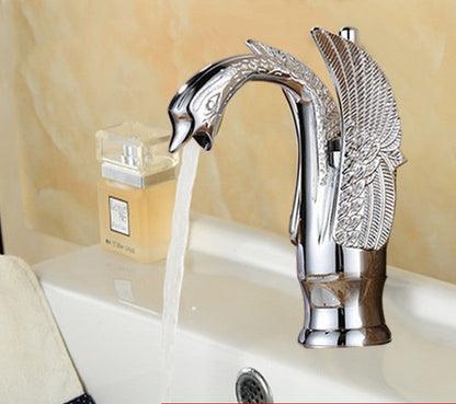 Washbasin Faucet Antique Copper Faucet Bathroom Hand Stand 9004873711918-1