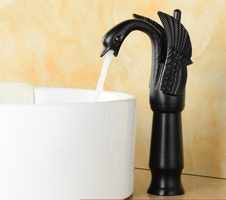 Washbasin Faucet Antique Copper Faucet Bathroom Hand Stand 9004873711918-1