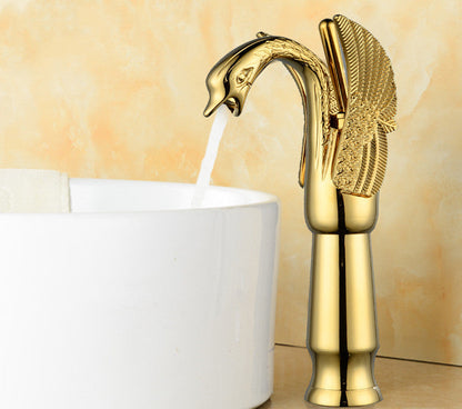 Washbasin Faucet Antique Copper Faucet Bathroom Hand Stand 9004873711918-1