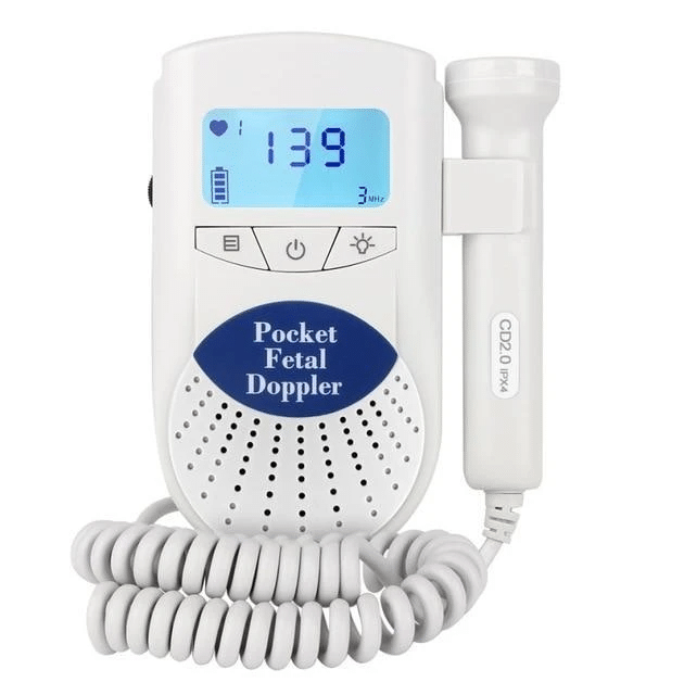 Portable Baby Heartbeat Monitor - Pocket Fetal Doppler