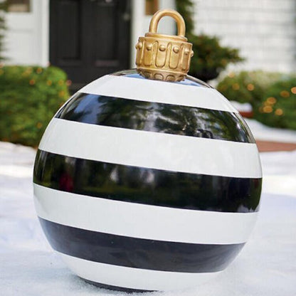 Outdoor Christmas PVC inflatable Decorated Ball 8652990284057-1
