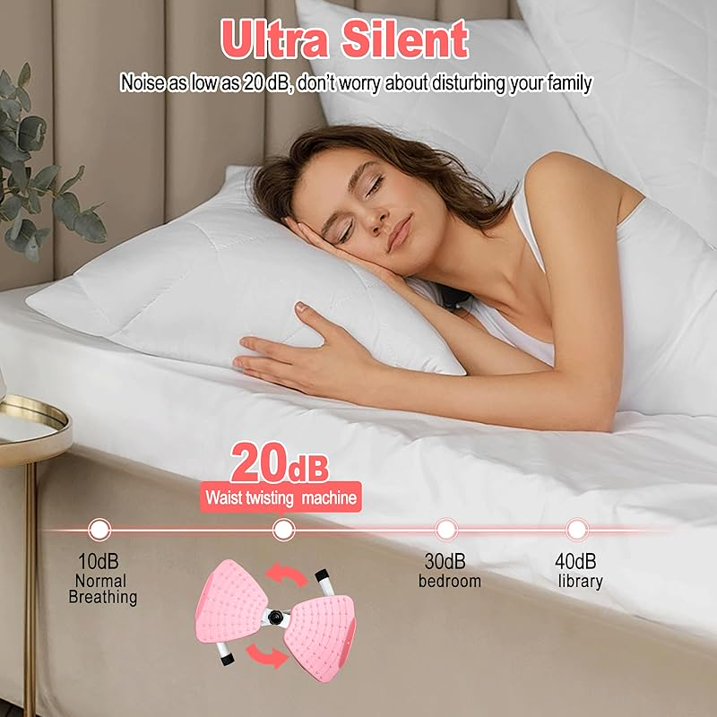 Waist Twist Board with Handles 11580090450188-1