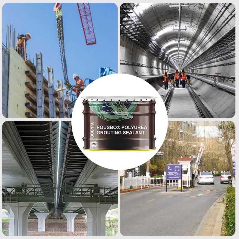 Durable Deep Sealing Polyurea Grouting Waterproof Sealant 8389393711415-1