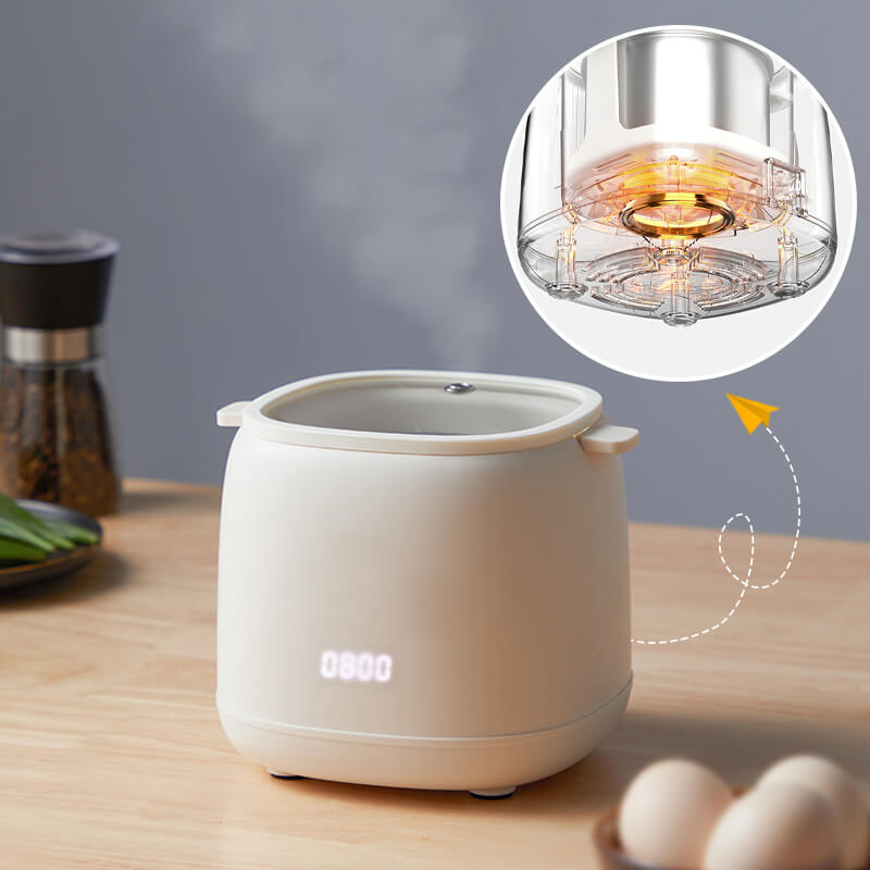 Smart Automatic Egg Cooker With Precise Temperature Control And Timer 14988950470982-1