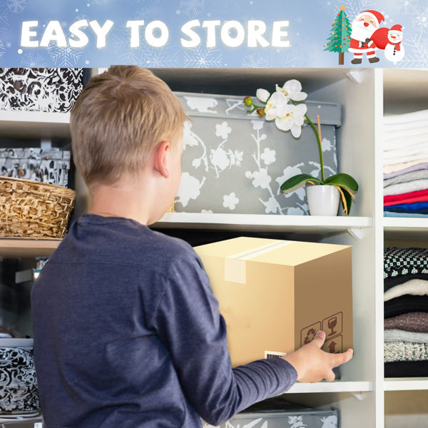 4ft Window Santa Claus Wreath, 5 LED Lights, Bundle Pocket Inflatable Decoration 8929626620124-1