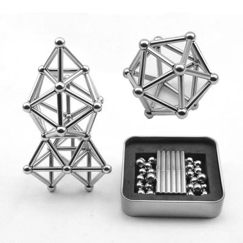 Diy Magnetic Balls And Rod Set 6850566848612-1