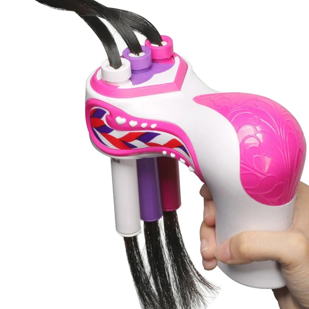 Electric DIY Hair Weaving Tool Machine For Braiding Styling Practice 9559494689049-1