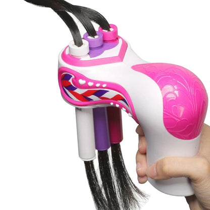Electric DIY Hair Weaving Tool Machine For Braiding Styling Practice 9559494689049-1