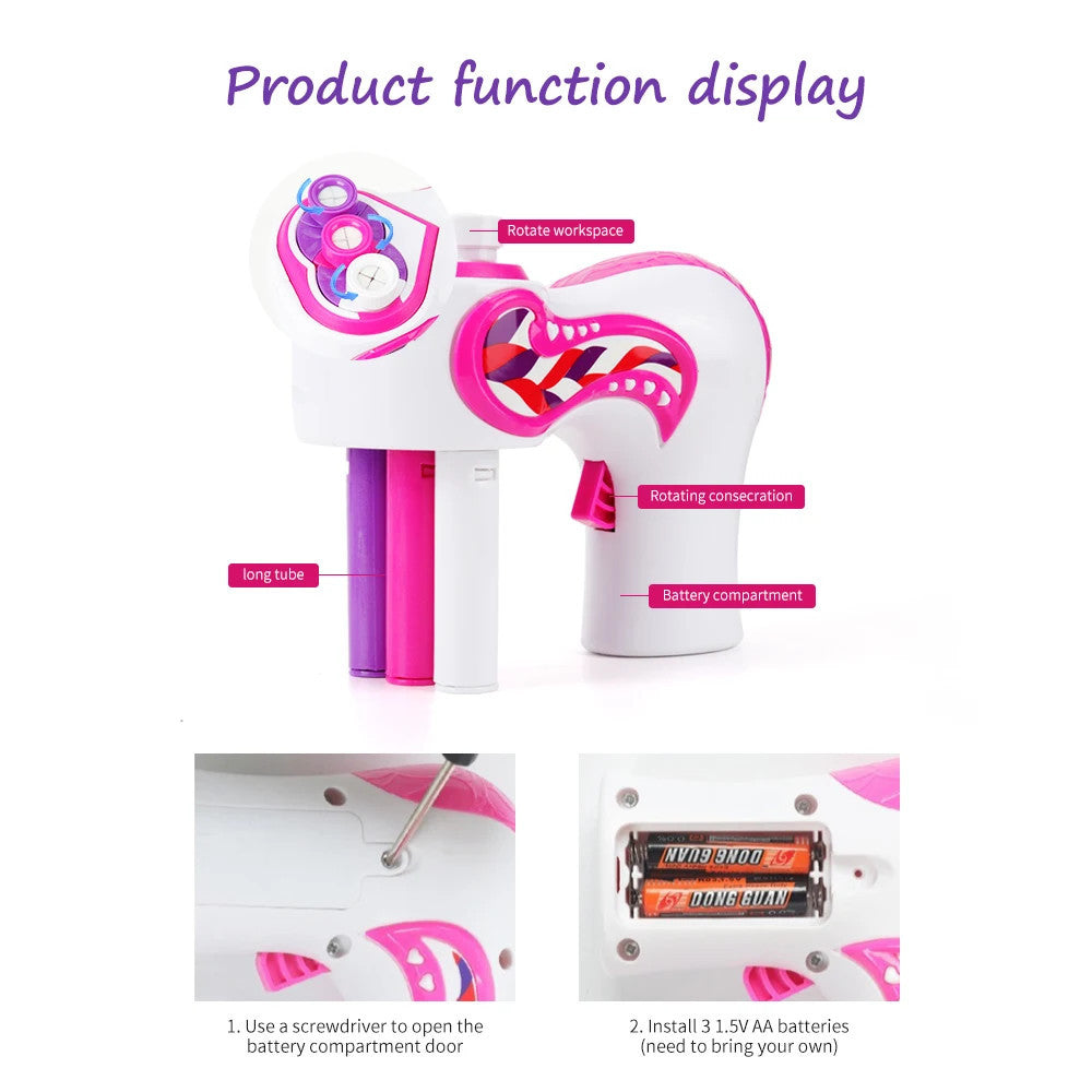 Electric DIY Hair Weaving Tool Machine For Braiding Styling Practice 9559494689049-1