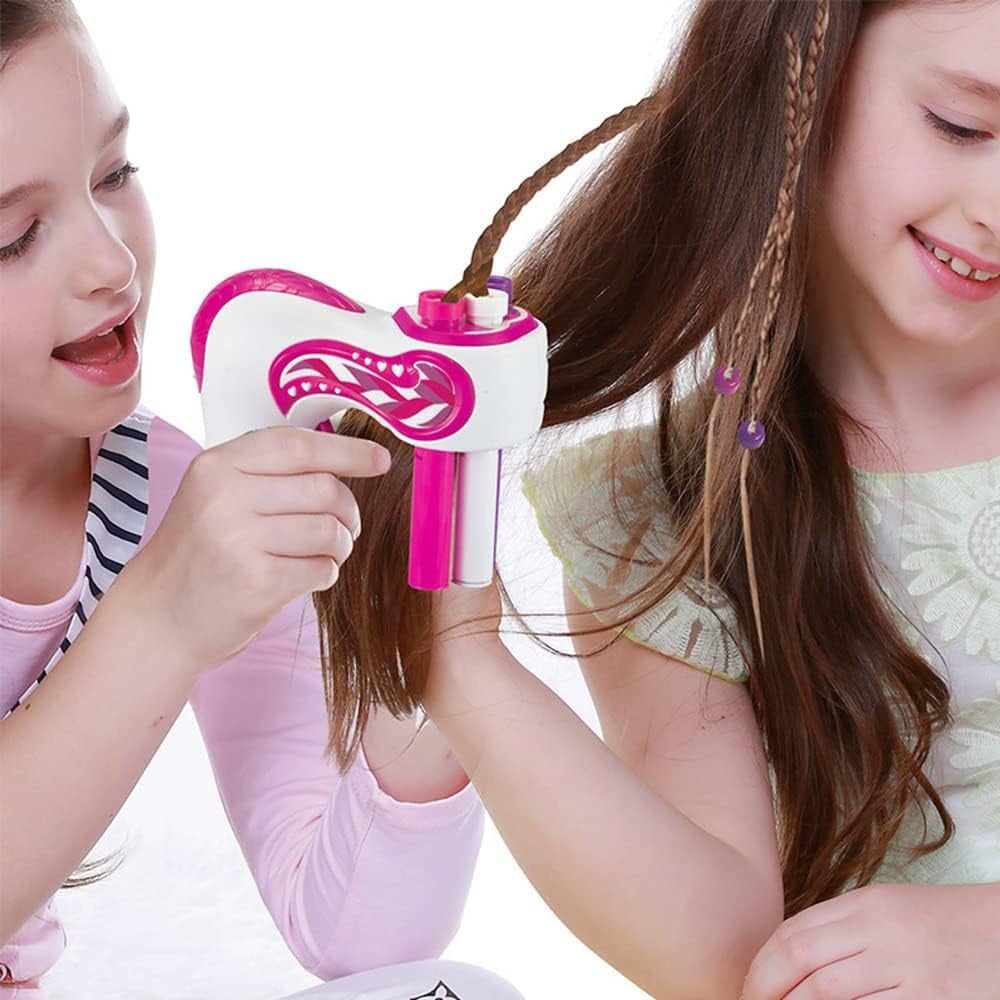 Electric DIY Hair Weaving Tool Machine For Braiding Styling Practice 9559494689049-1