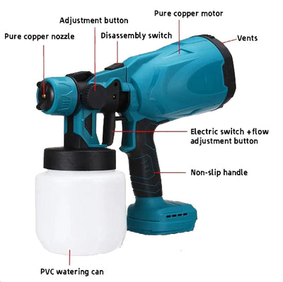 Powerful Portable Electric Paint Sprayer For Smooth Even Coating 8959317606681-1