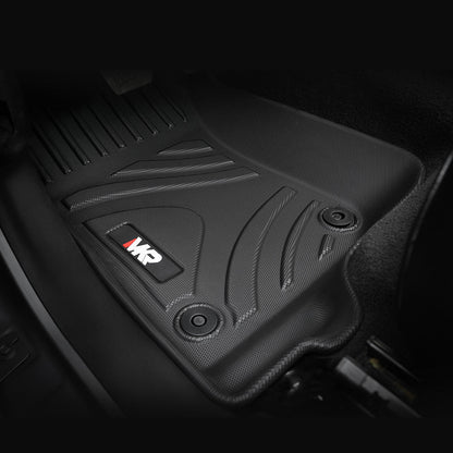 MKR Non-Slip Durable TPE ECO Car Floor Mat Compatible With Jeep Wrangler JL 4xe Not For 2 Door 3 PCS 8995462480092-1