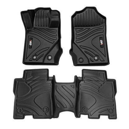 MKR Car Floor Mats Ford Bronco 3D TPE All-Weather Floor Mats - Full Set Interior Car Accessories All-Weather 8995461759196-1
