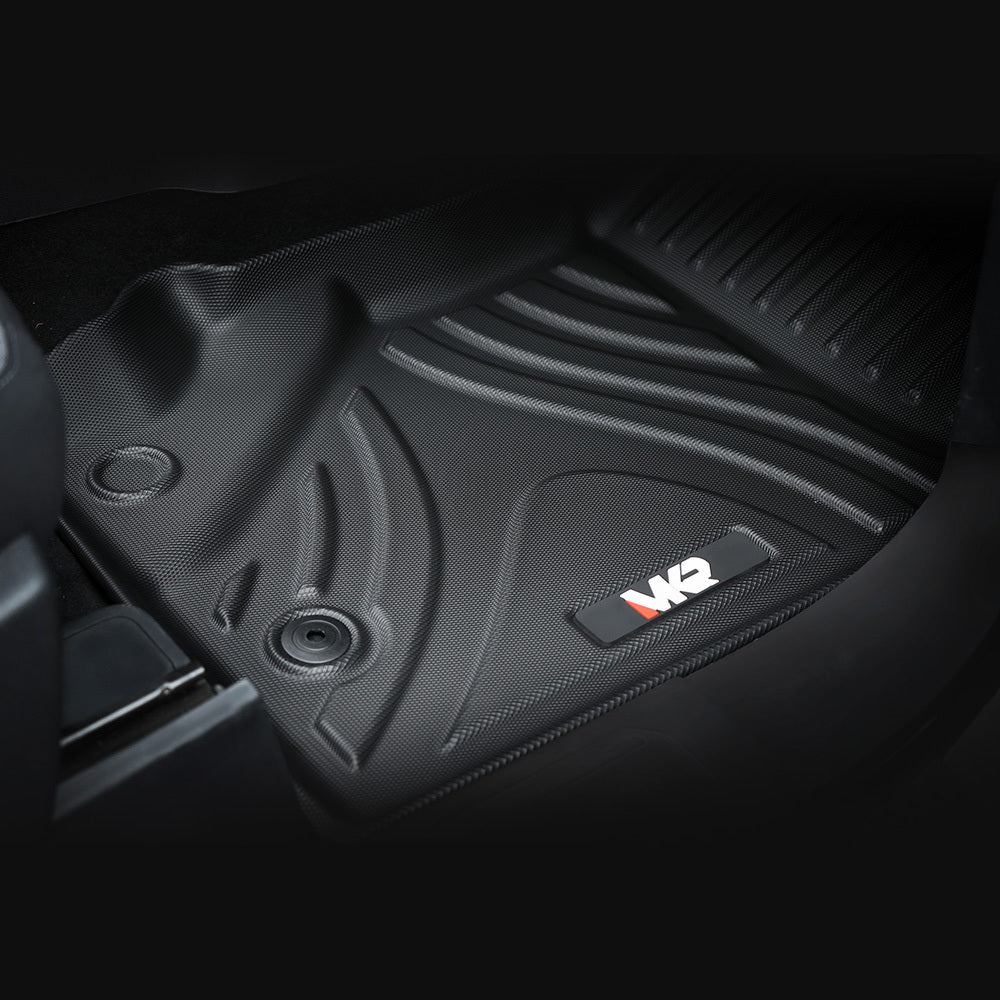 MKR Car Floor Mats Ford Bronco 3D TPE All-Weather Floor Mats - Full Set Interior Car Accessories All-Weather 8995461759196-1