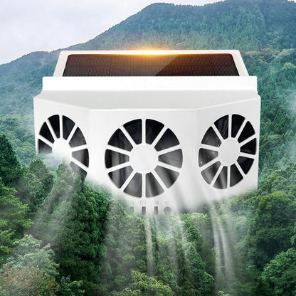 Solar Powered Vehicle Exhaust Fan For Car Ventilation Cooling And Fresh Air 7218242125924-1