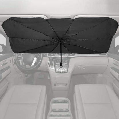 Vehicle Windshield Sun Umbrella Folding Shade Preventing Heat Damage Interior Protection 6851398795364-1