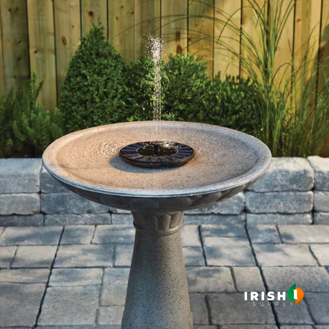 Springwave Bird Bath Solar Fountain 7931609973019-1