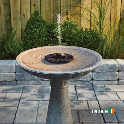 Springwave Bird Bath Solar Fountain 7931609973019-1