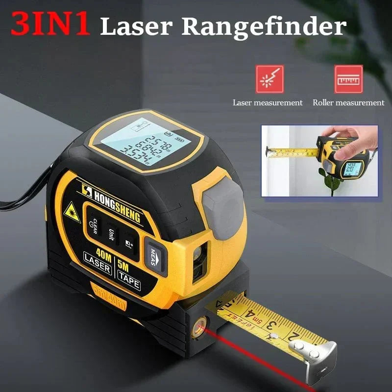 3-In-1 Infrared Laser Tape Measuring 8857072795885-1