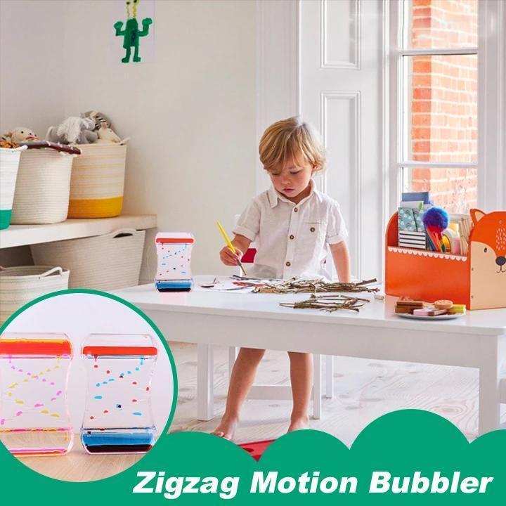 Zigzag Motion Liquid Bubbler Toy For Stress Relief And Relaxation 6851488809060-1