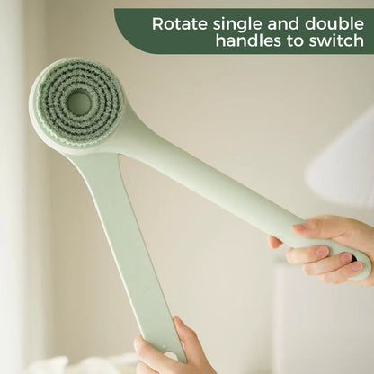 Electric Shower Body Brush Waterproof Rechargeable Two-Speed Heads Set 8592179888285-1