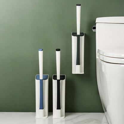 Disposable Toilet Cleaning System With Biodegradable Brush And Storage Base 6851470753892-1