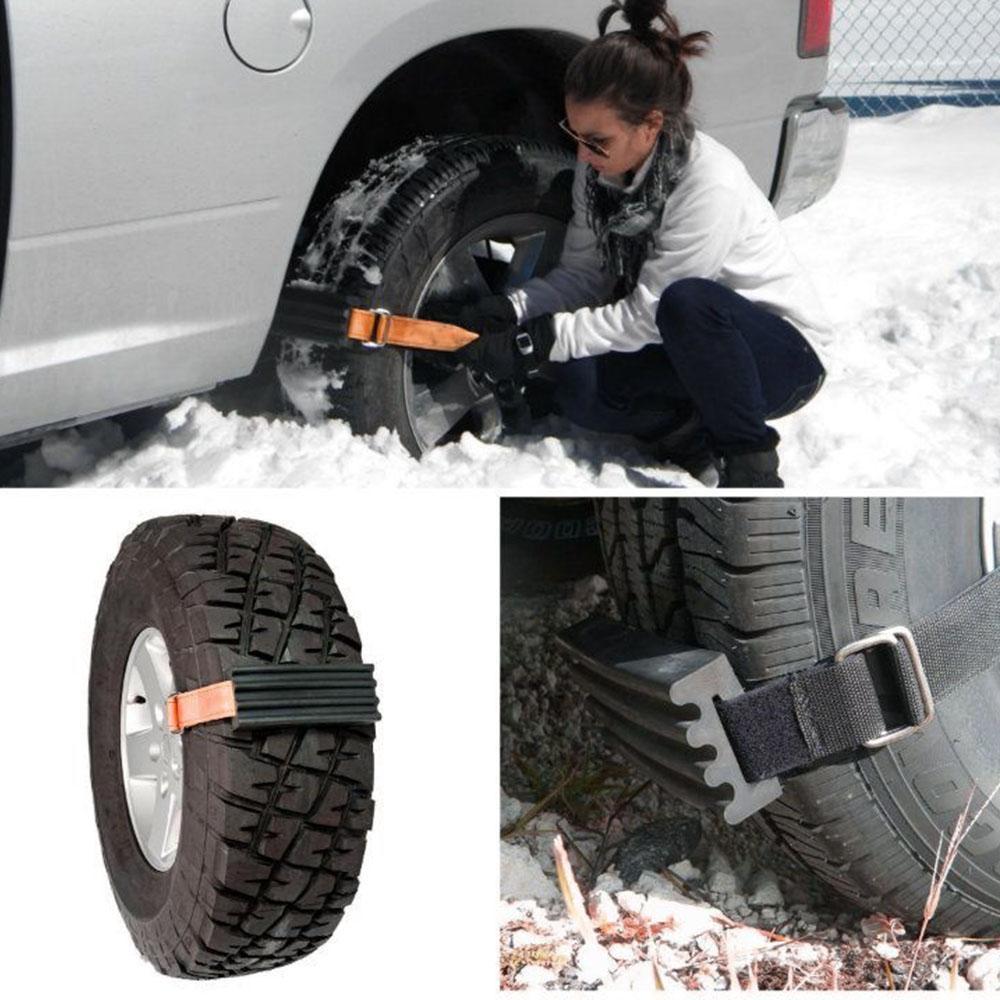 Universal Car Snow Tire Traction Chain For Winter Road Safety Driving 6851525476452-1