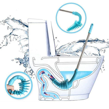 Powerful Flexible Toilet Plunger For Deep Cleaning And Clog Removal 6851989143652-1