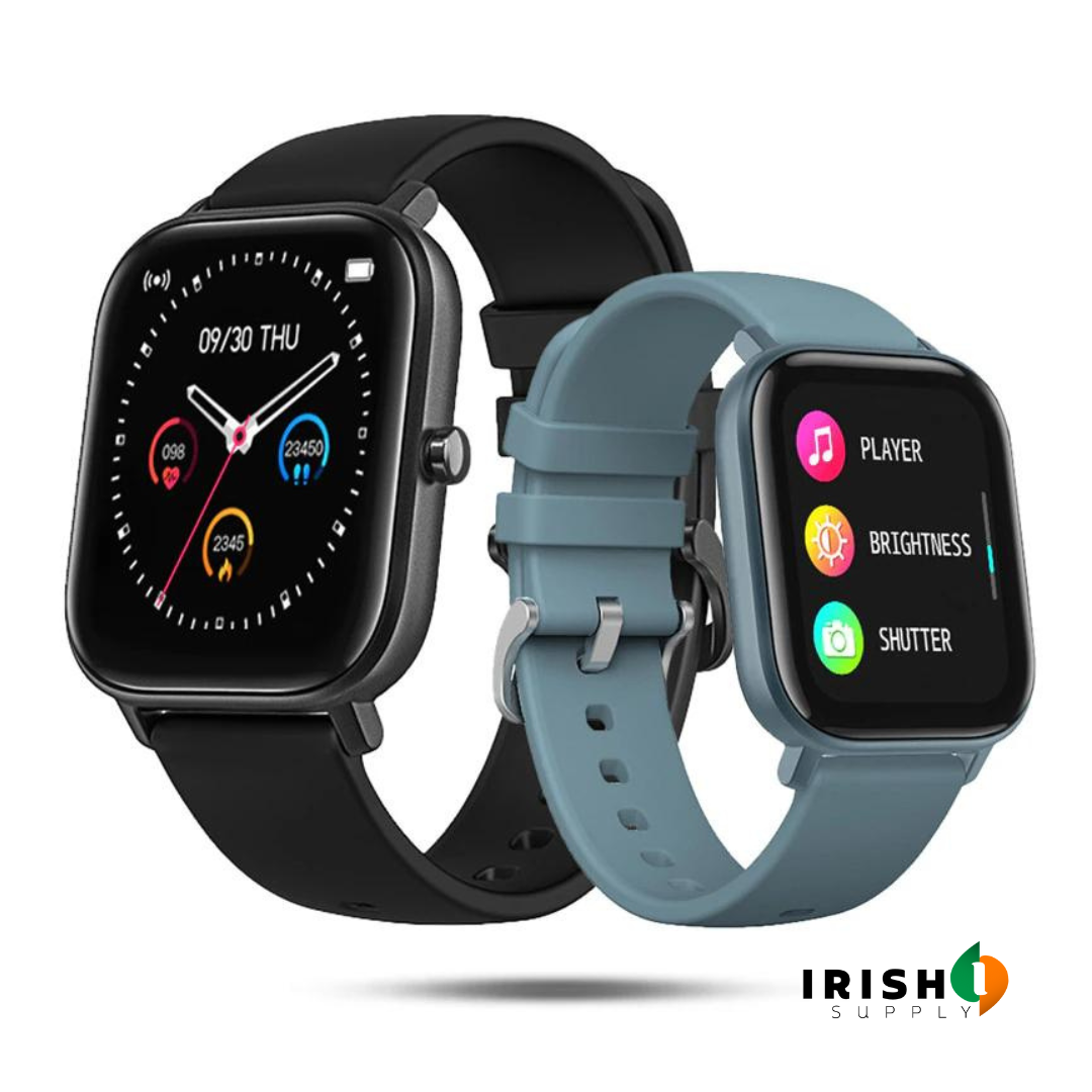 Water-Resistant Smart Watch for Health and Fitness Tracking 7971295199515-1