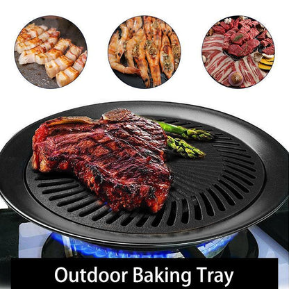 Indoor Barbecue Chef Grill Pan For Stove Cooking Without Smoke 6852157505636-1