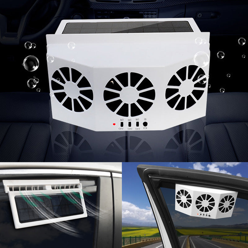 Solar Powered Vehicle Exhaust Fan For Car Ventilation Cooling And Fresh Air 7218242125924-1