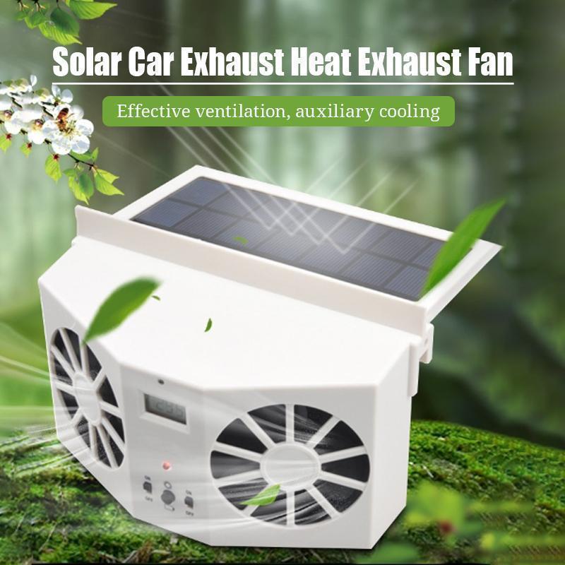 Solar Car Exhaust Heat Exhaust Fan 6851967451236-1