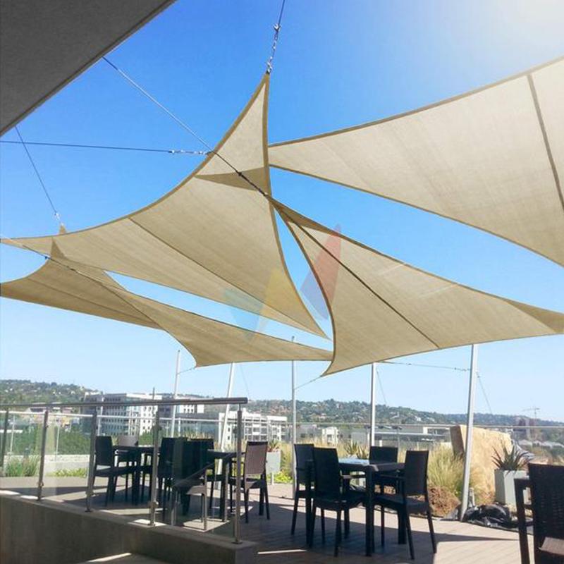 Triangular Sunshade Sail Canopy For Outdoor Patio Garden Yard Shelter 6851375824996-1