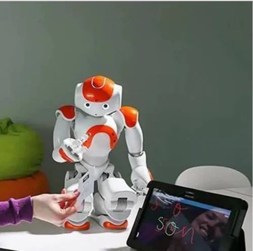 Interactive Intelligent Talking Robot Toy Educational Voice Control Companion 11458153578764-1