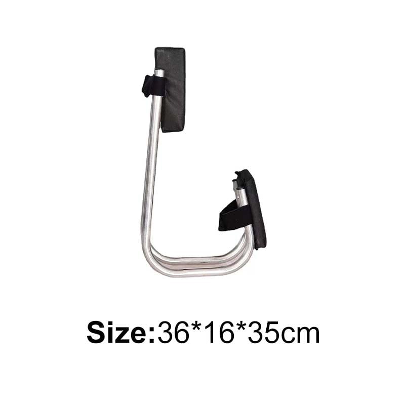 Adjustable Garden Kneeling Stool Belt Support Cushion Steel Frame 9824343753006-1