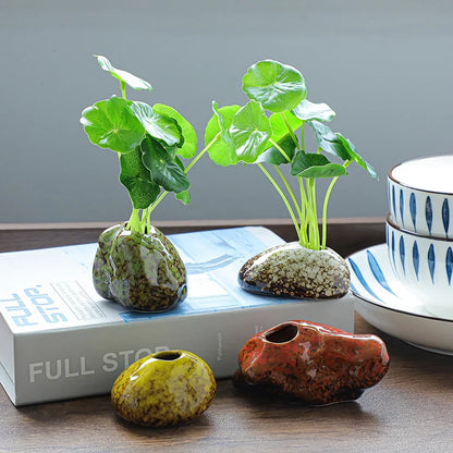 Mini Ceramic Vase Adds Elegant Charm To Any Home Decor 14815629476166-1