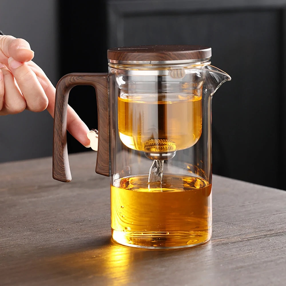 Durable Glass Teapot With Infuser For Tea Brewing 11588921131276-1