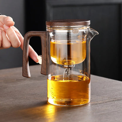 Durable Glass Teapot With Infuser For Tea Brewing 11588921131276-1