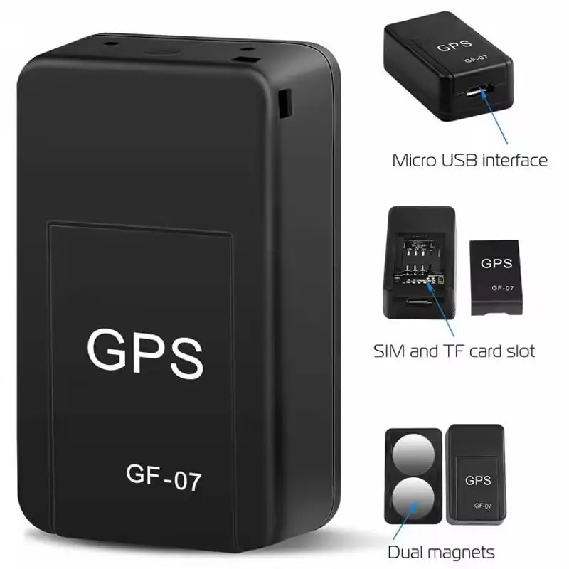 Magnetic Mini GPS Tracker with Real-Time Location Monitoring