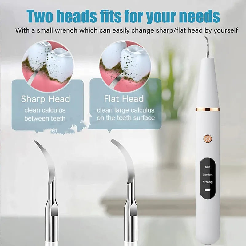 Easy Home Ultrasonic Calculus Remover Dental Scaler