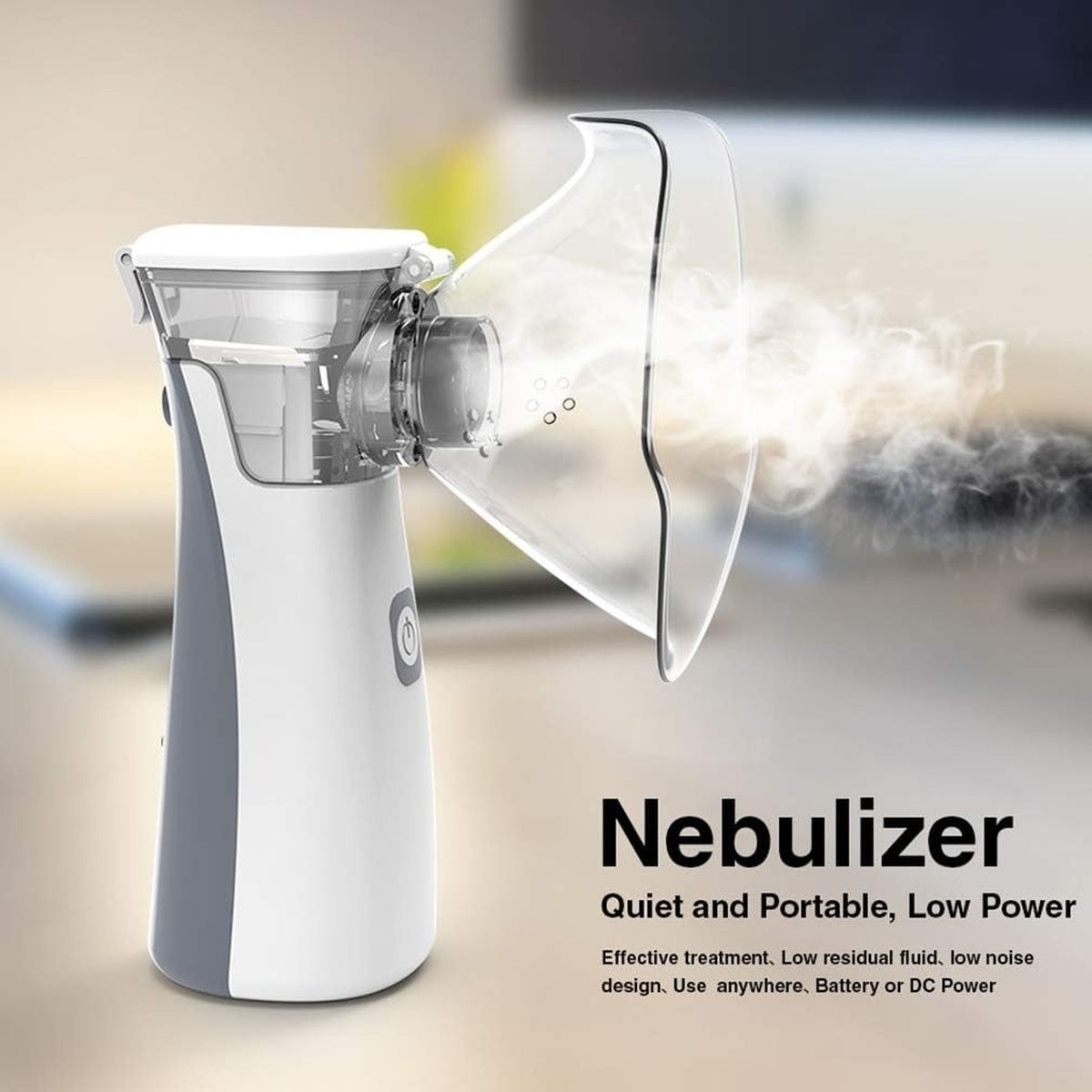 Portable Nebulizer for Deep Lung Relief and Easy Breathing Support