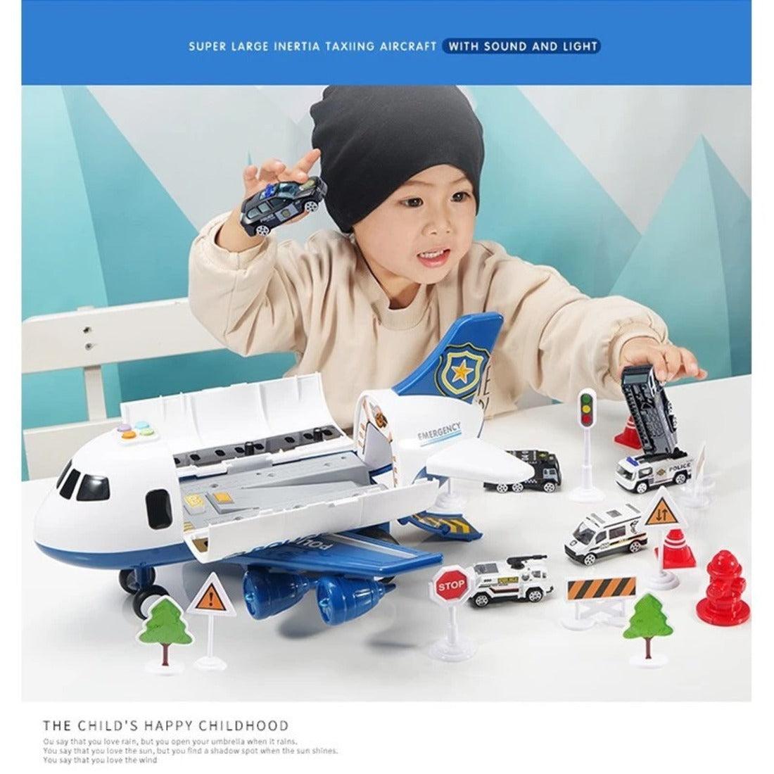 Airplane and Vehicles for Endless Fun Kids (3+ Year)