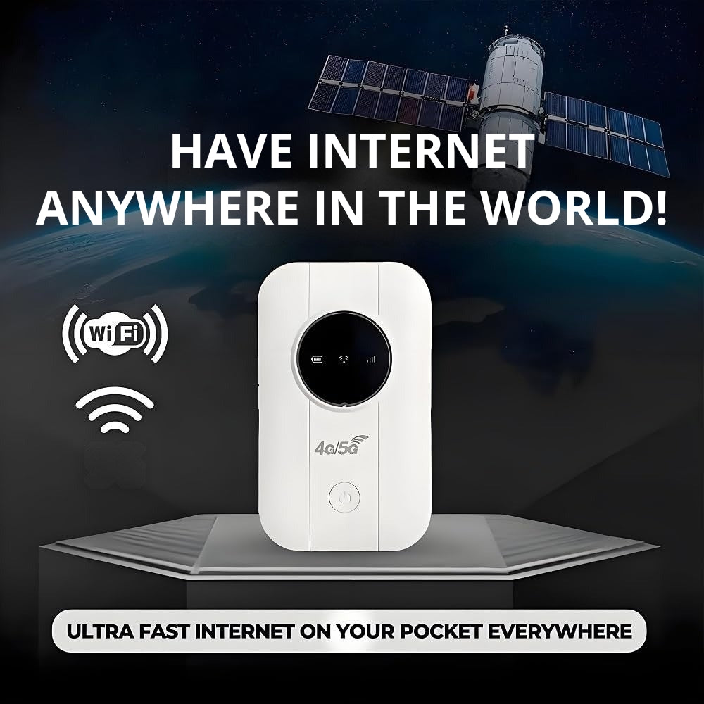 Portable High-Speed 5G Global Mobile Wifi Hotspot For All Devices