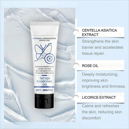 Tattoo Gone Removal Cream Fades Ink Restores Natural Clear Skin (30g)