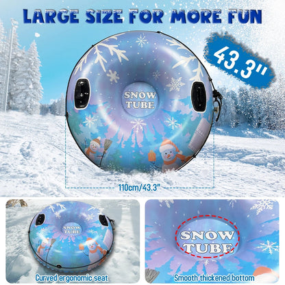 Premium Snow Tube - Durable and Safe Design