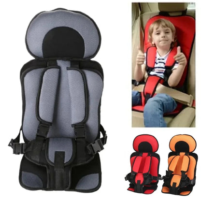 Safe Portable Baby Car Seat with Belt Vest - 6 Months To 12 Years Old