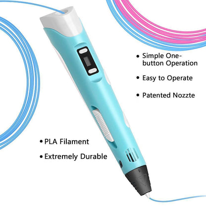 3D Printer Pen For Children And Adults Drawing 6851390636132-1