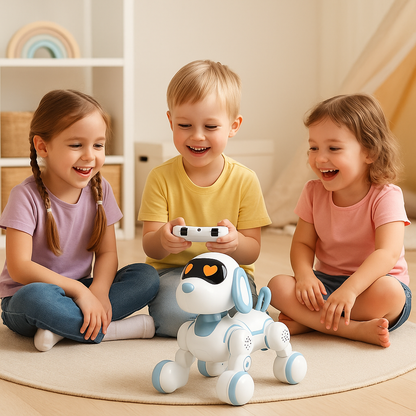 Interactive Robotic Dog Toy: Programmable Dance, Learning, And Play 15611593818461-1