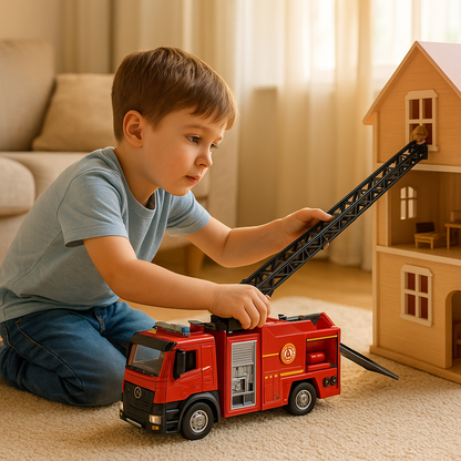 Ultimate Fire Truck With Water Spray And Rescue Ladder 15611637367133-1